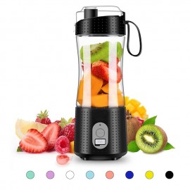 Portable Blenders 350ml Personal Size Blender Smoothies and Shakes Mini Blender USB Rechargeable with Eight Blades Handheld Blender Sports Travel
