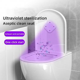 Toilet Deodorizer With Incense Home Generation Mini Air Purifier LED Ultraviolet Toilet Disinfection Lamp Uvc Germicidal Lamp
